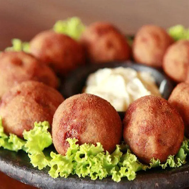 Bolinho de Linguiça