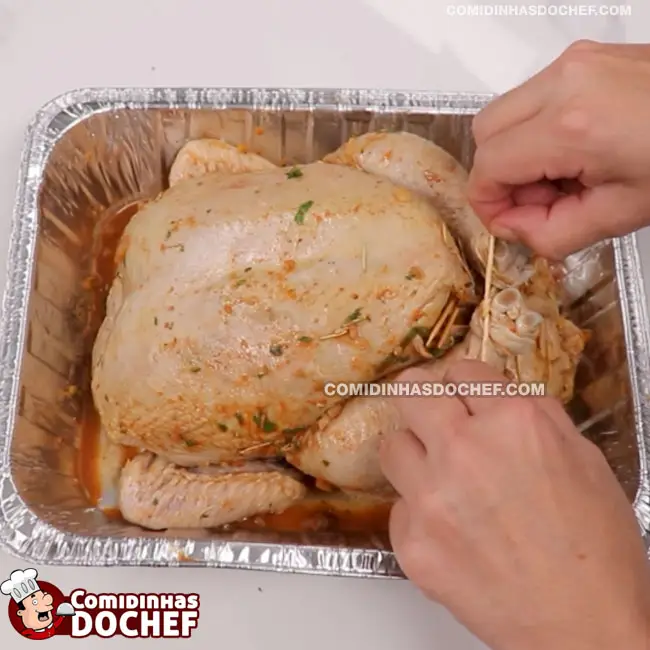 Frango Assado de Natal - Passo 10