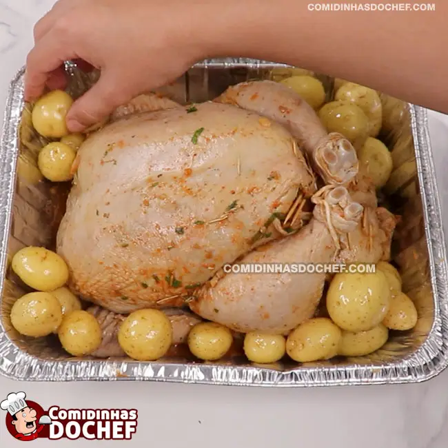 Frango Assado de Natal - Passo 12