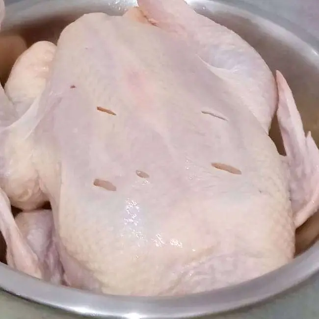 Frango Assado de Natal - Passo 3