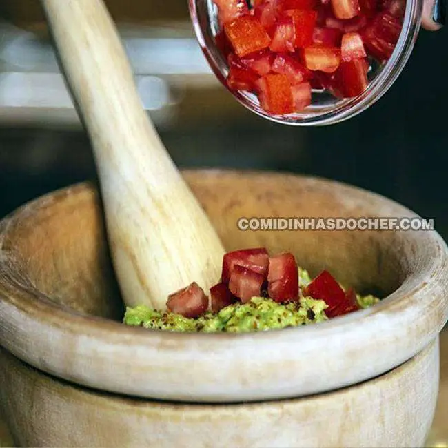 Guacamole Simples - Passo 4