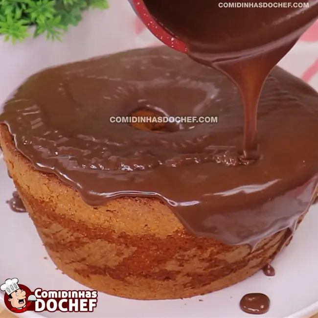 Bolo de Cenoura com Óleo - Passo 4