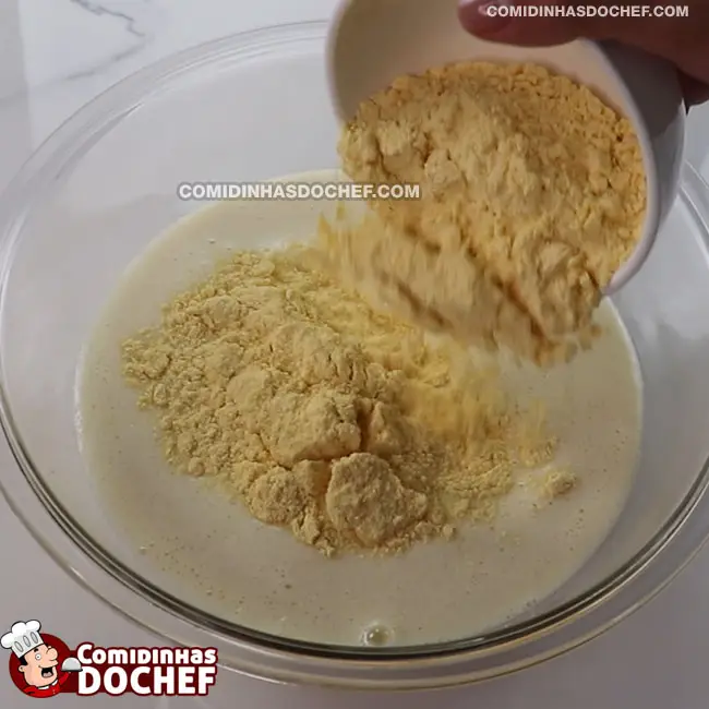 Bolo de Fubá com de Milho Verde - Passo 4