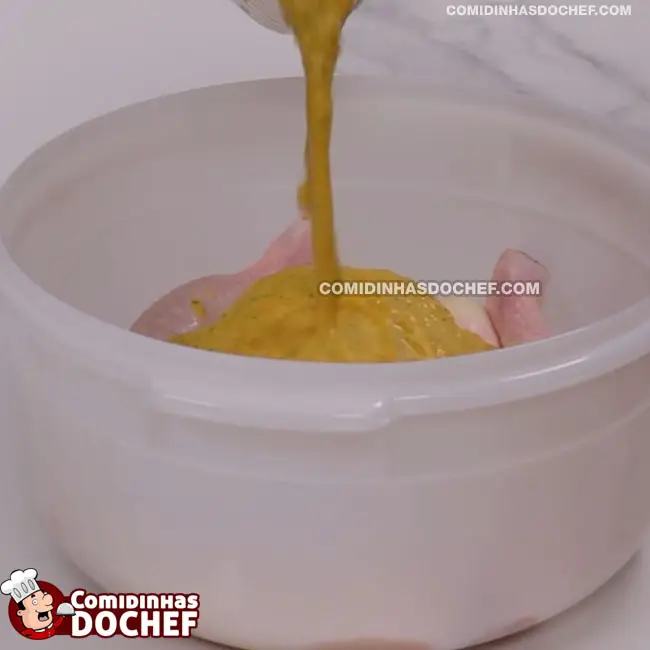 Frango Recheado com Farofa - Passo 7