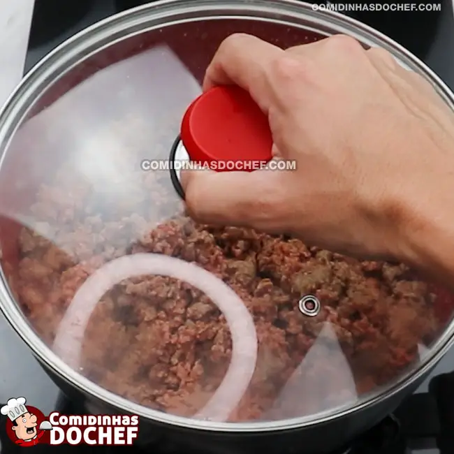 Molho para Nhoque com Carne Moída - Passo 5