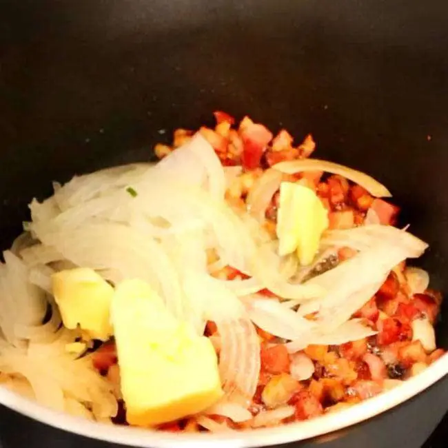 Farofa de Cenoura com Bacon - Passo 3