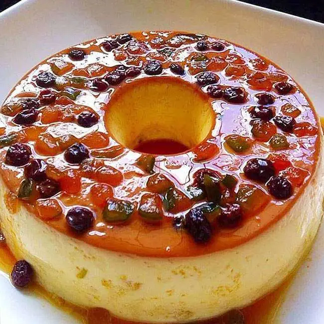 Pudim de Panetone Natalino