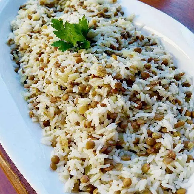 Arroz Com Lentilha