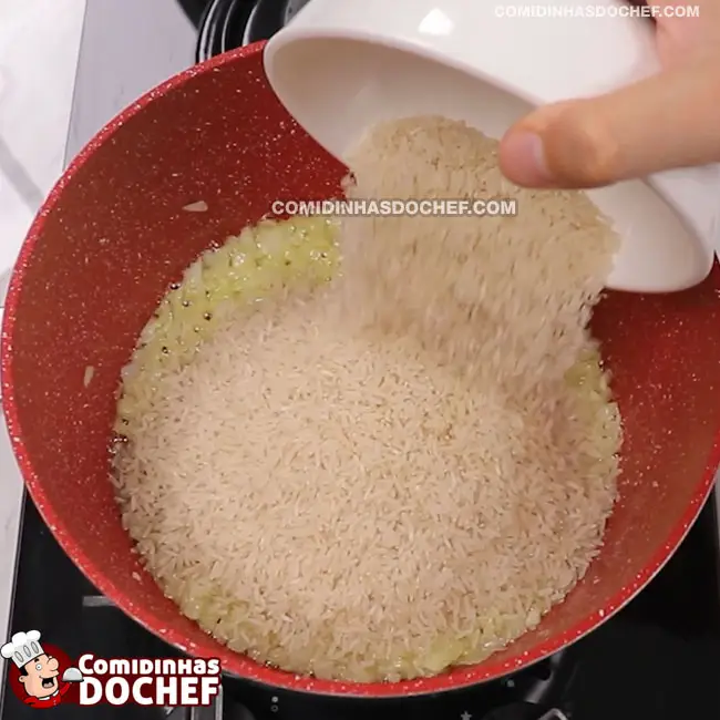 Arroz Branco Soltinho - Passo 4