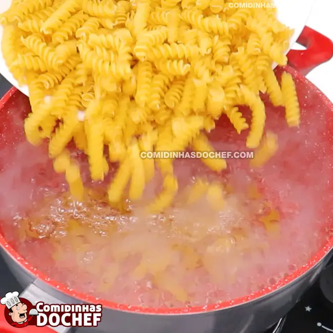 Salada de Macarrão Simples - Passo 3