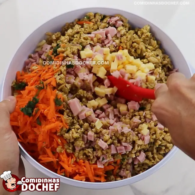 Salada de Macarrão Simples - Passo 8