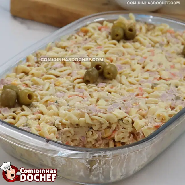 Salada de Macarrão Simples - Passo 10