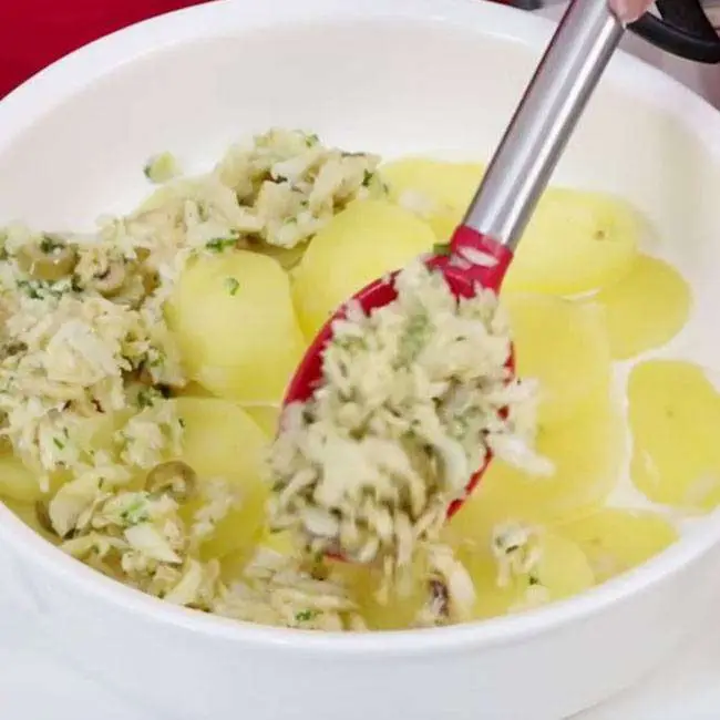 Bacalhau Gratinado ao Forno - Passo 3