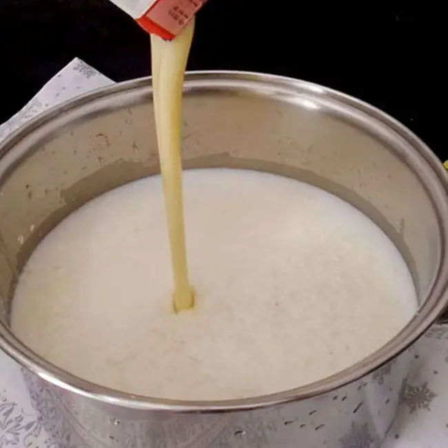 Manjar de Coco com Calda de Ameixa - Passo 2