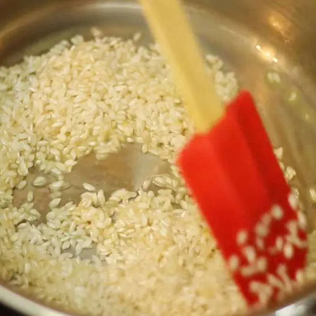 Risoto Cremoso com Frango - Passo 5