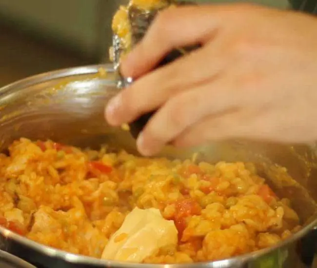 Risoto Cremoso com Frango - Passo 10