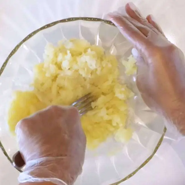 Bolinho de Batata Recheado - Passo 1