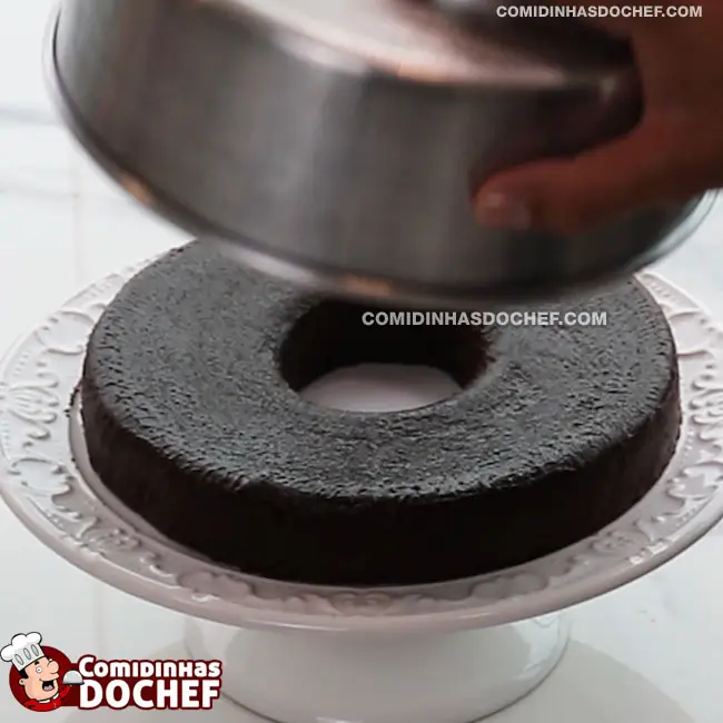 Flan de Chocolate - Passo 9