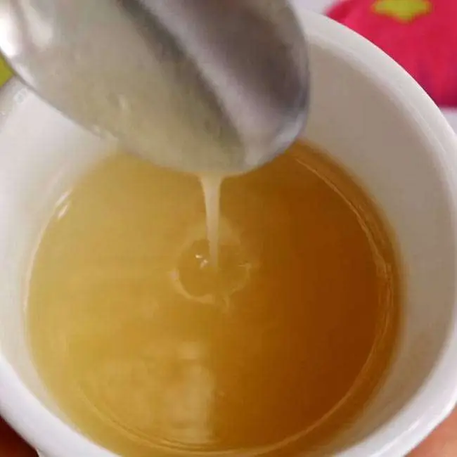 Flan de Morango - Passo 1