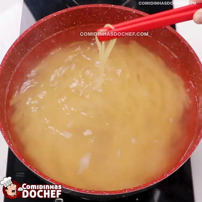 Macarrão com Carne Moída - Passo 7
