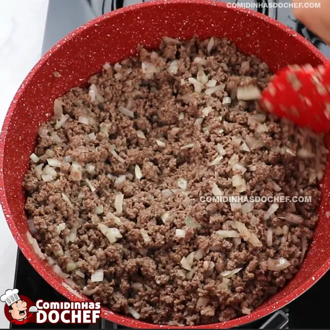 Macarrão com Carne Moída - Passo 4