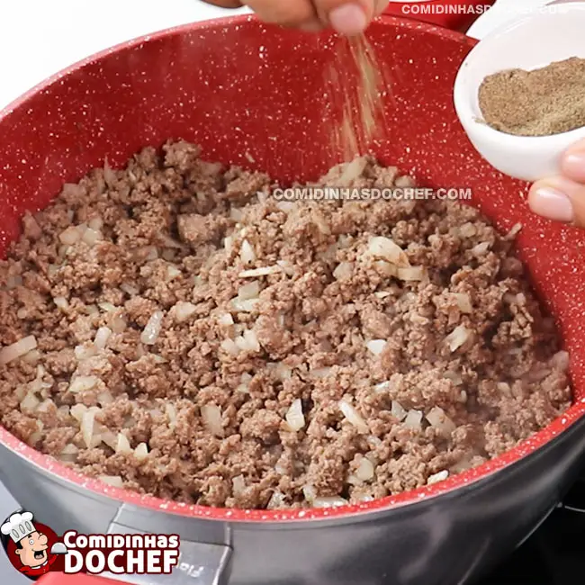 Macarrão com Carne Moída - Passo 3