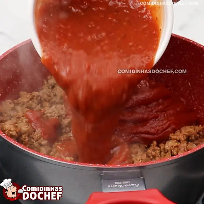 Macarrão com Carne Moída - Passo 5