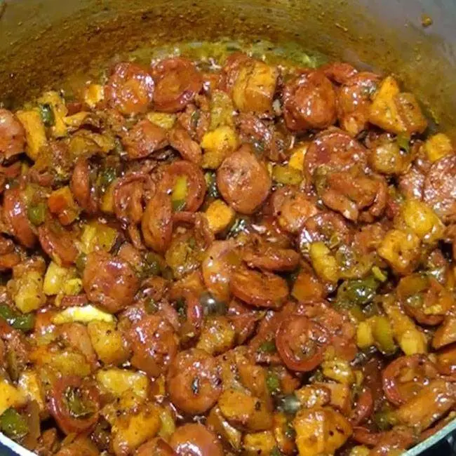 Caldo de Feijão com Calabresa - Passo 8