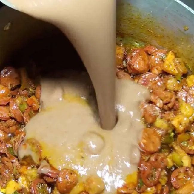 Caldo de Feijão com Calabresa - Passo 9