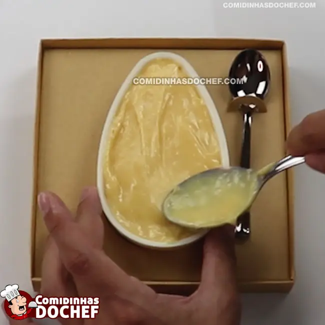 Recheio de Maracujá para Ovo de Páscoa - Passo 9