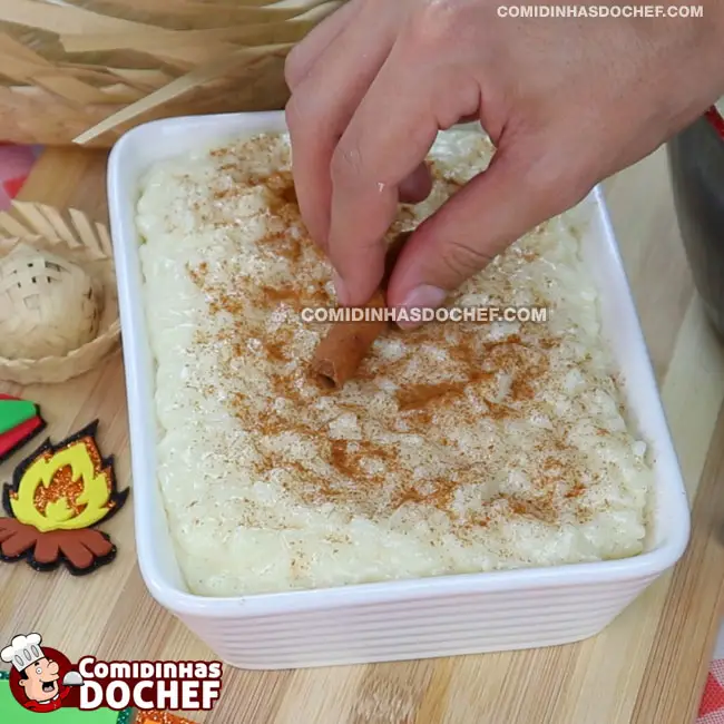 Arroz Doce Tradicional - Passo 12