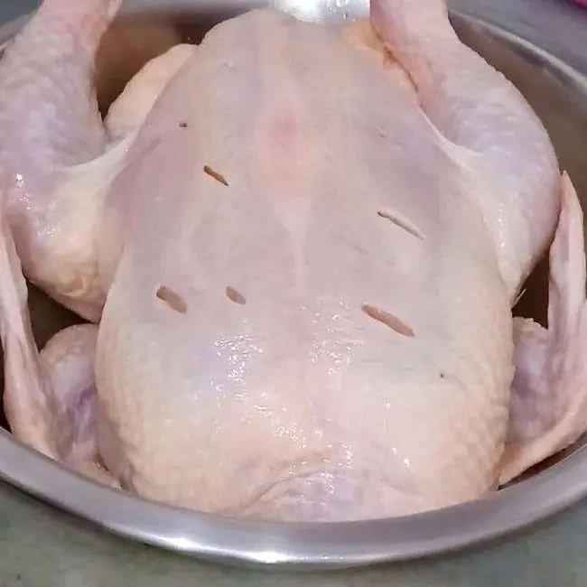 Frango Assado no Forno - Passo 2