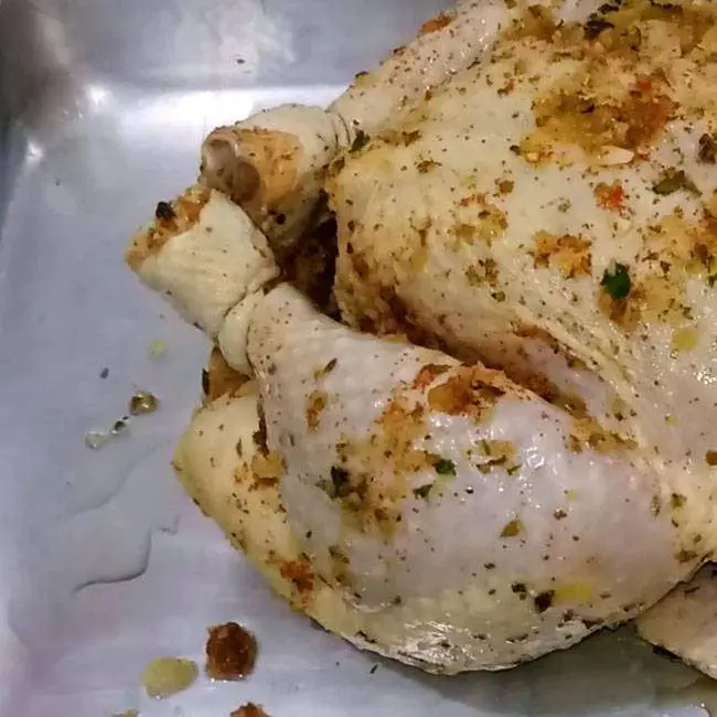 Frango Assado no Forno - Passo 22