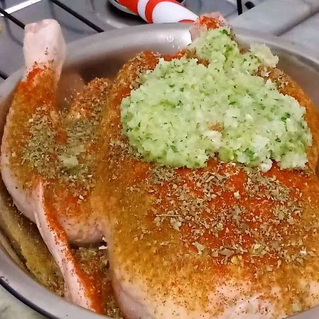 Frango Assado no Forno - Passo 9