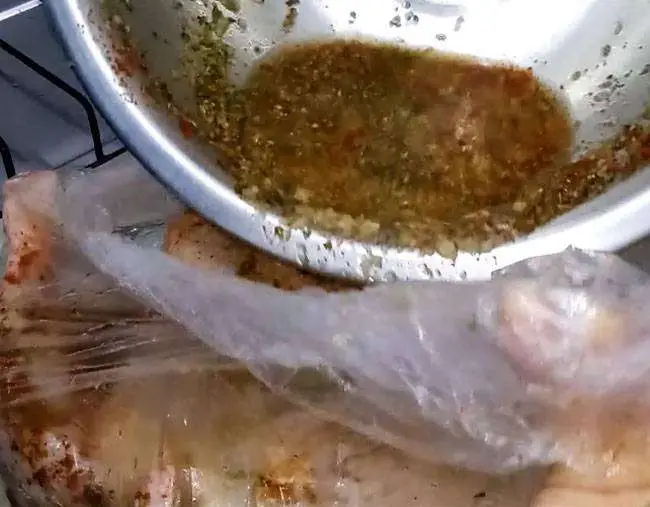 Frango Assado no Forno - Passo 14