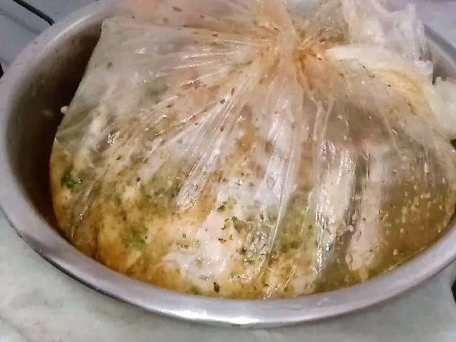Frango Assado no Forno - Passo 18