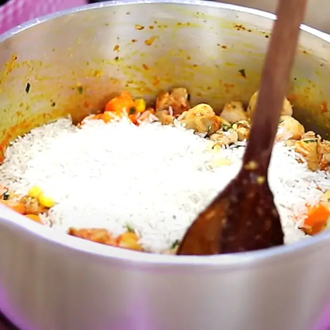 Galinhada com Arroz - Passo 7