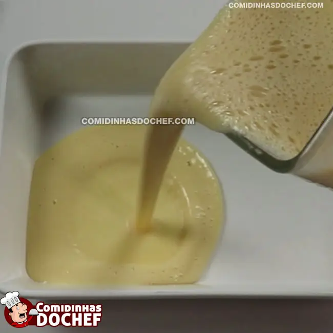 Mousse de Pêssego - Passo 4