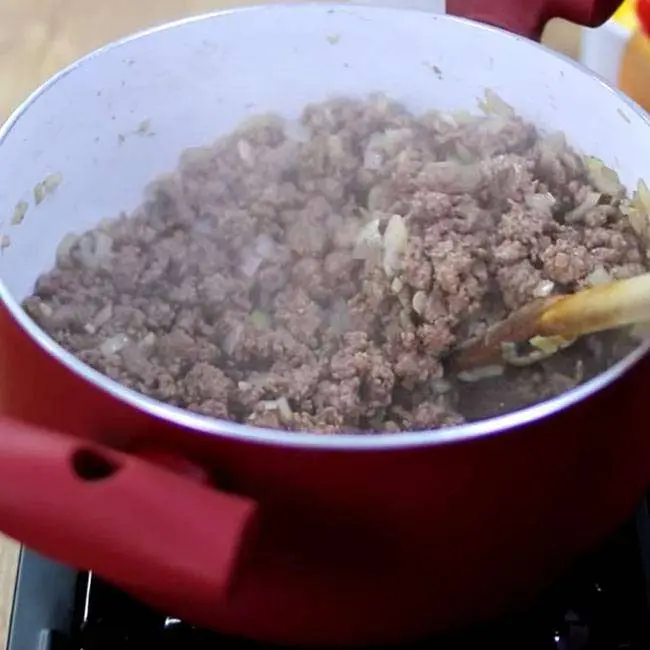 Torta de Carne Moída - Passo 3