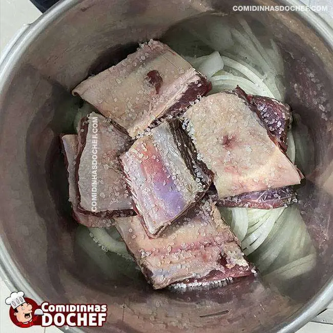 Costela na Pressão com Cebola - Passo 4