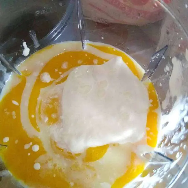 Mousse de Manga - Passo 4