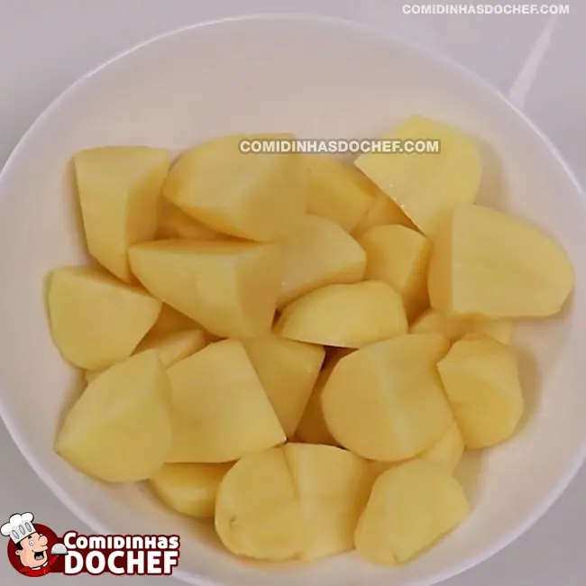 Purê de Batata na Batedeira - Passo 1
