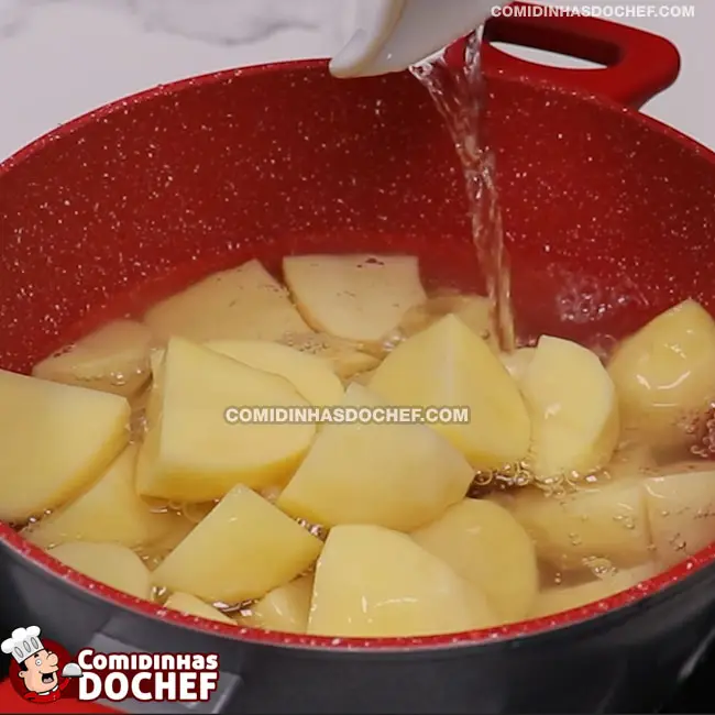 Purê de Batata na Batedeira - Passo 2
