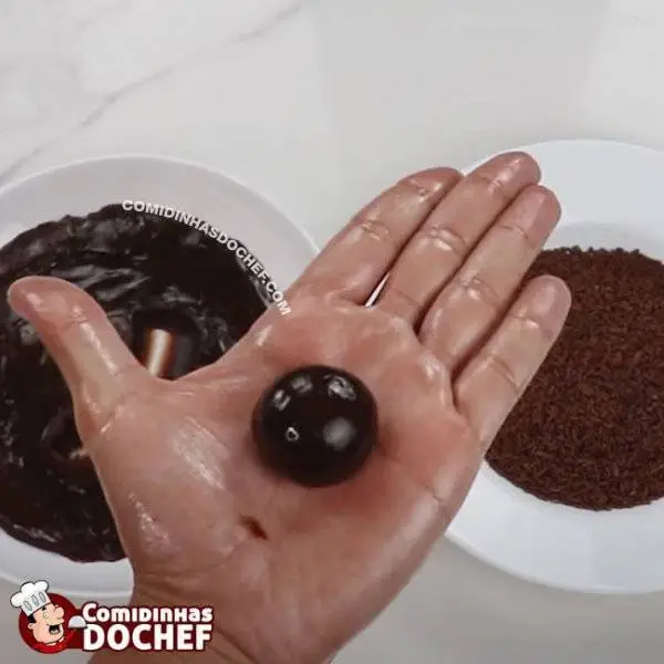 Brigadeiro de Chocolate - Passo 6