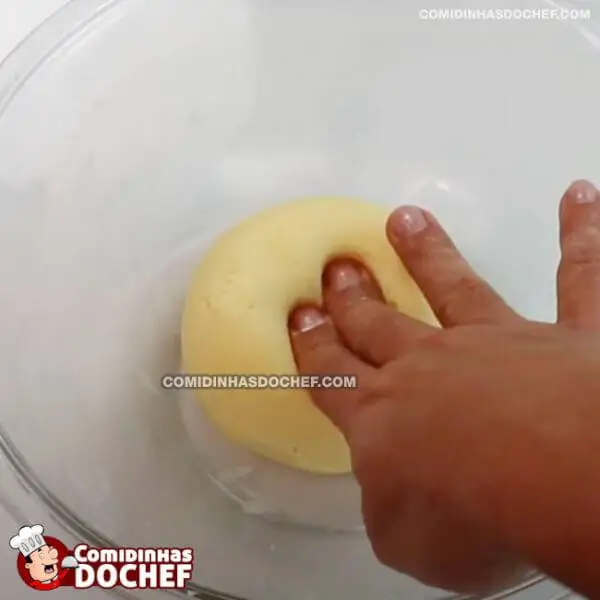 Bolinha de Queijo 3 Ingredientes - Passo 3