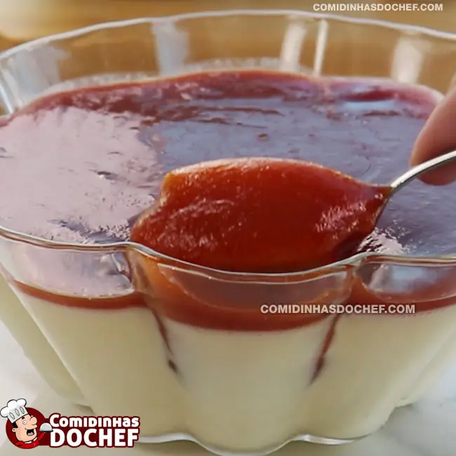 Sobremesa Romeu e Julieta com Requeijão Cremoso - Passo 4