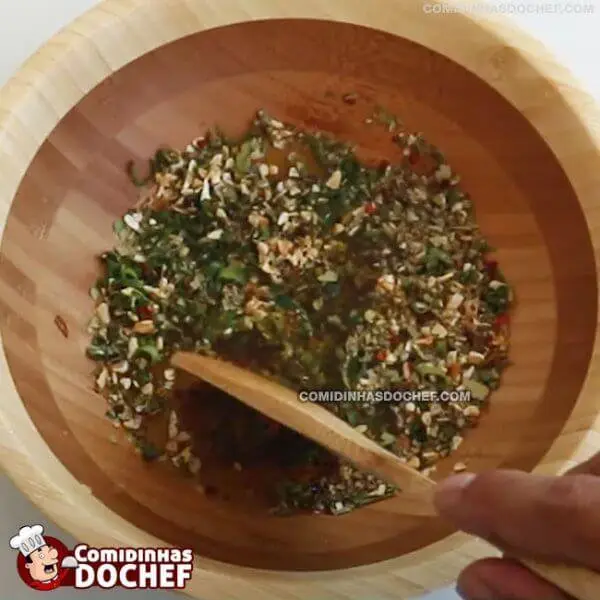 Tempero Chimichurri - Passo 4
