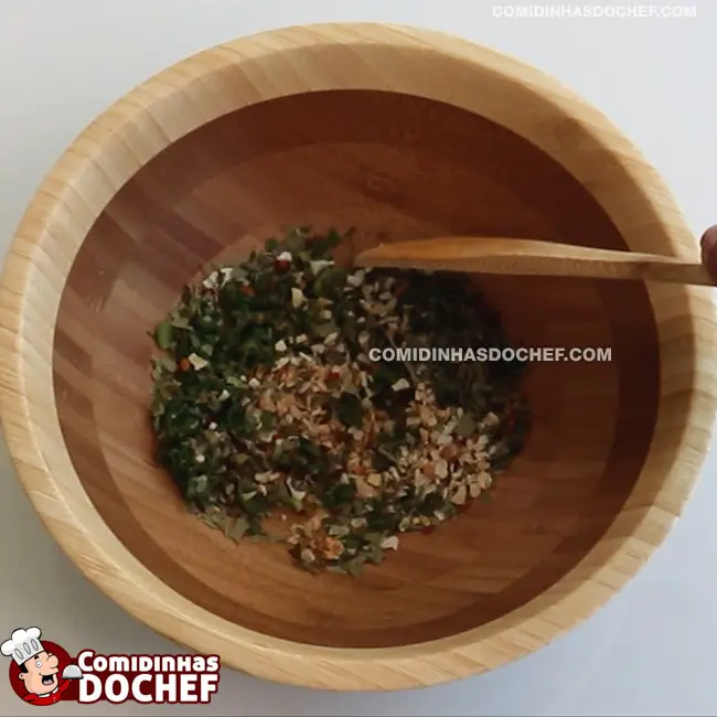Tempero Chimichurri - Passo 2
