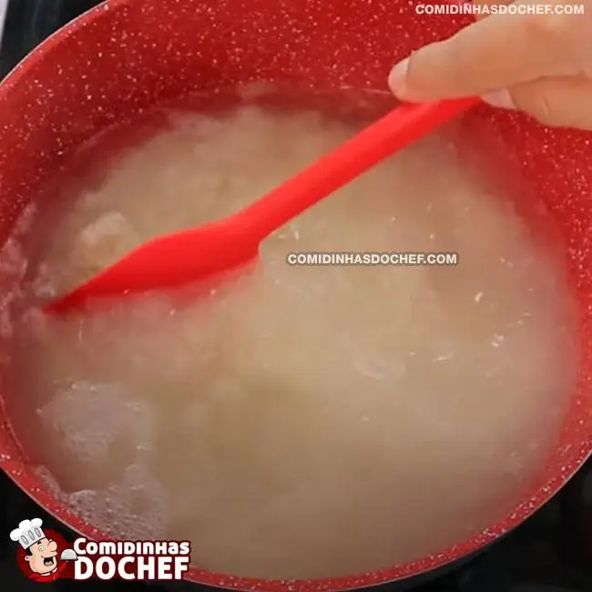 Arroz Doce com Creme de Leite - Passo 2