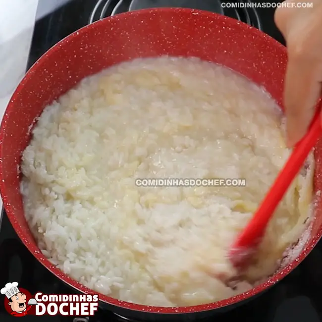 Arroz Doce com Creme de Leite - Passo 6